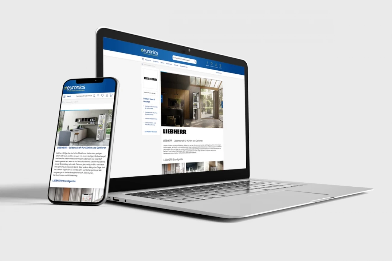 WebDesign - Liebherr