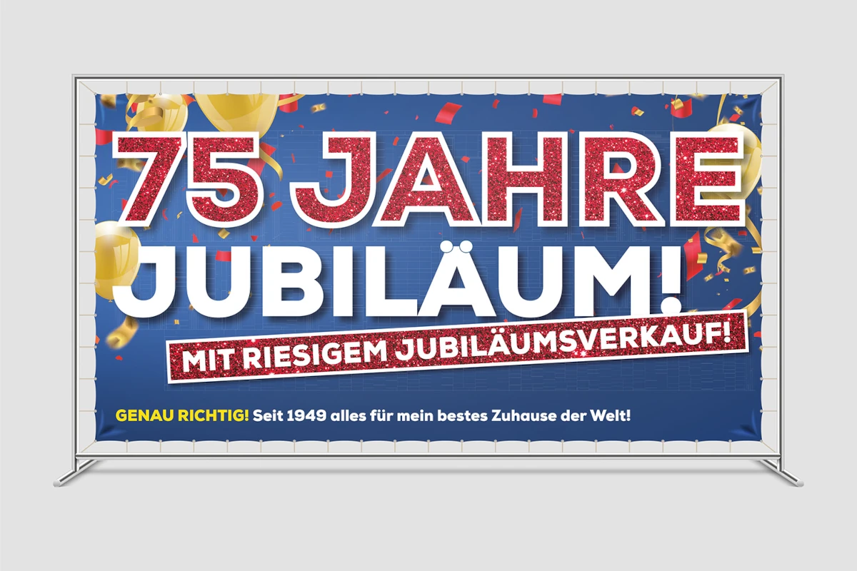 Print - Bauzaunbanner